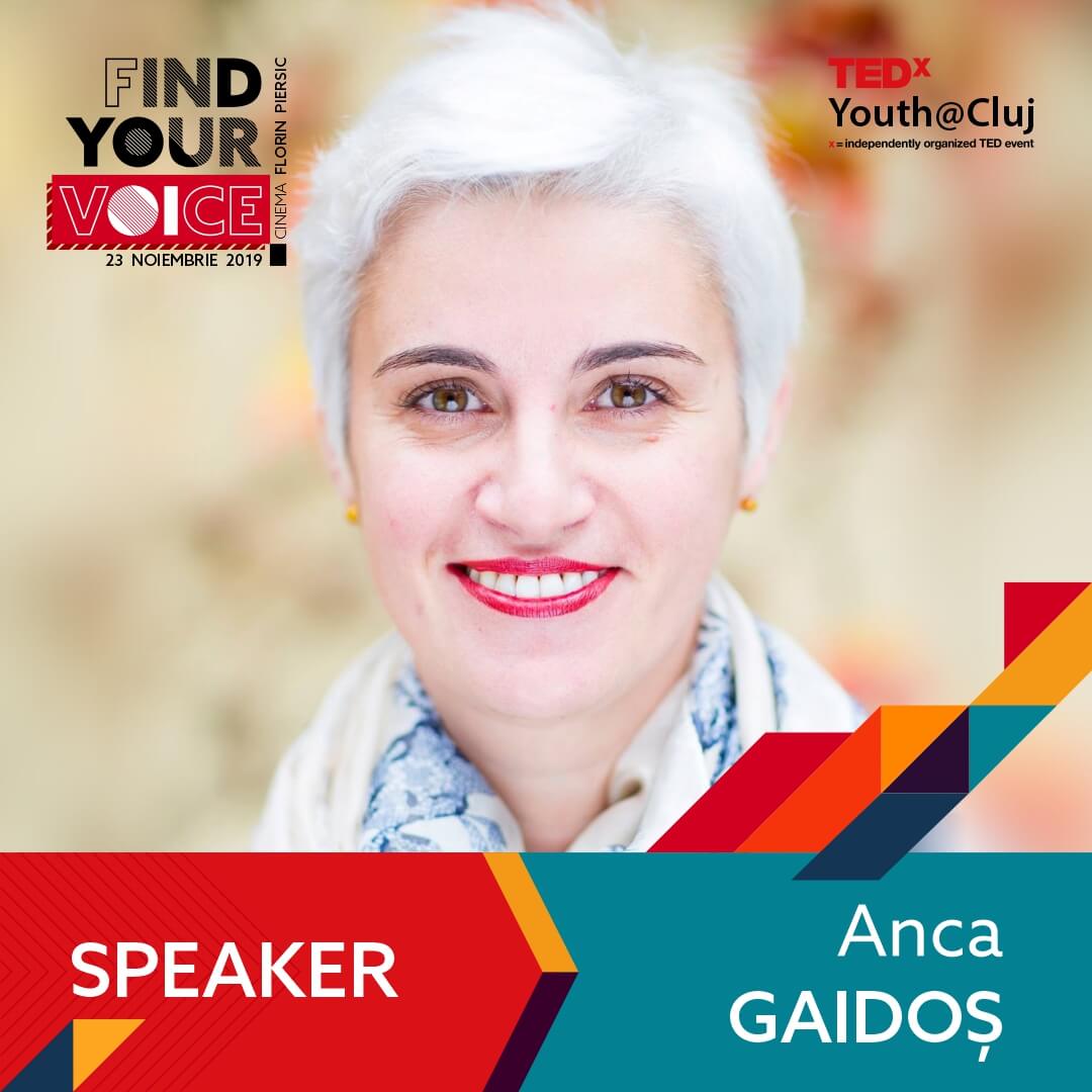 Anca Gaidos Speaker TEDxYouth@Cluj