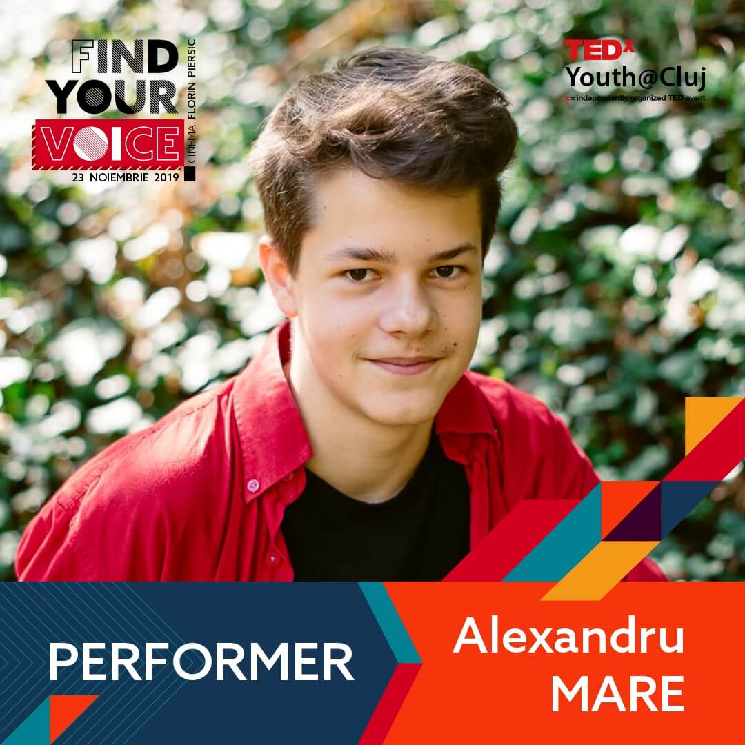 TedxYouth Performer Alexandru Mare